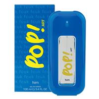 fcuk him pop art 100ml eau de toilette spray