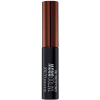 maybelline tattoo brow gel tint dark brown
