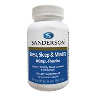 sanderson stress sleep & mind fx 60 vegecapsules