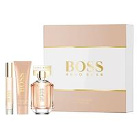 hugo boss the scent for her eau de parfum 50ml 3 piece set