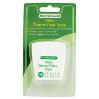 health & beauty dental floss 100m mint