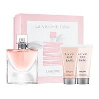 lancome la vie est belle eau de parfum 50ml 3 piece set