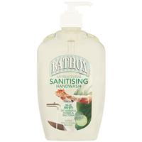 bathox sanitising hand wash antibacterial citrus essential oils 600ml