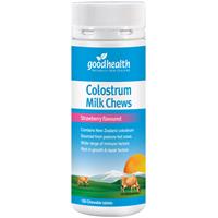 good health colostrum chewable strawberry 150 tablets