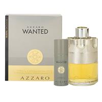 azzaro chrome wanted eau de toilette 100ml 2 piece set