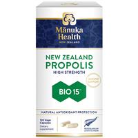 manuka health bio15 propolis 120 capsules