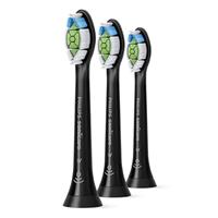 philips sonicare w2 optimal white brush heads black 3 pack @ HORO