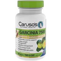 carusos natural health 2 a day herb - garcinia 60 tablets