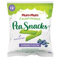 mum-mum pea snacks blueberry 12g