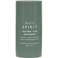 natio spirit tea tree + lime deodorant 50g @ HORO