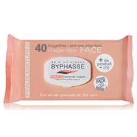 byphasse makeup remover wipes mature skin 40 wipes