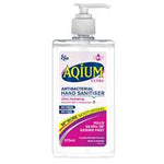 aqium anti-bacterial hand sanitiser ultra 375ml