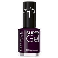 rimmel super gel nail polish 064 plum pudding