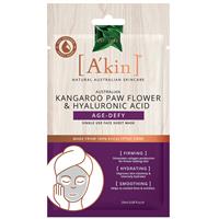 akin age-defy face sheet mask 1 pack