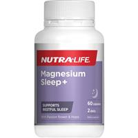nutra-life magnesium sleep plus 60 capsules