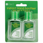 health & beauty hand sanitiser 60ml 2 pack