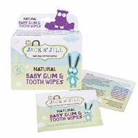 jack n jill tooth & gum wipes 25 pack