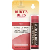 burts bees tinted lip balm rose