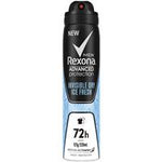 rexona for men antiperspirant advanced invisible ice fresh 220ml