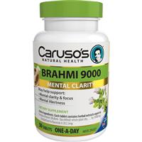 *Sale*carusos natural health brahmi 9000 50 tablets