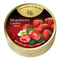 cavendish & harvey strawberry filled tin 175g