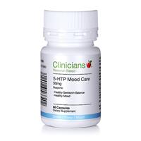 clinicians 5-htp mood care 50mg 60 capsules