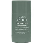 natio spirit tea tree + lime deodorant 50g @ HORO