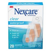 nexcare waterproof assorted plasters 20 pack