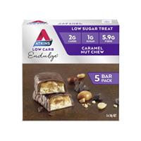 atkins endulge caramel nut chew 170g 5 pack