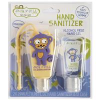 jack n jill hand sanitiser monkey 2x29ml