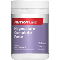 nutra-life magnesium complete forte 250 capsules