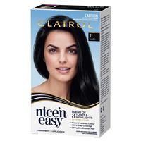 clairol nice & easy 2 black