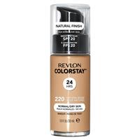 revlon colorstay makeup with time release technology for normal/dry natural beige