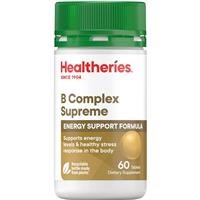 healtheries b complex supreme 60 tablets
