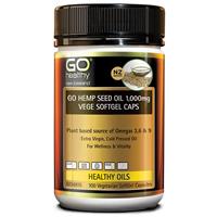 go healthy hemp seed oil 1000mg 100 vegecapsules