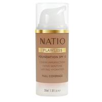 natio flawless foundation spf 15 medium tan @ HORO