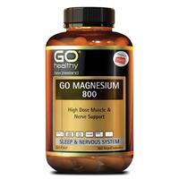 go healthy magnesium 800mg 160 vegecapsules exclusive size