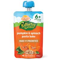 raffertys garden pumpkin & spinach pasta bake 120g