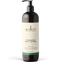 sukin hydrating body lotion lime and coconut 500ml