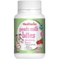 healtheries goats milk bites strawberry 50