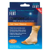 neat feat spandex heel sleeve large