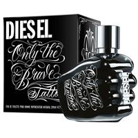 diesel only the brave tattoo eau de toilette 75ml spray