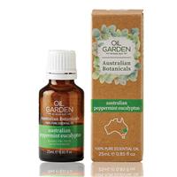 oil garden australian botanicals peppermint eucalyptus 25ml