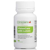 clinicians visioncare with lutein 60 capsules