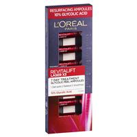 loreal paris revitalift laser x3 glycolic acid ampoules 1.3ml x 7