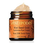 antipodes kiwi seed 23k gold eye cream 30ml