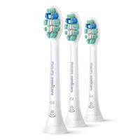 philips sonicare c2 optimal plaque defence  brush heads white 3 pack @ HORO