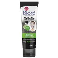 biore charcoal whipped purfyng detox mask 110g