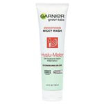 garnier greenlabs smoothing milky wash hyalu melon cleanser 130ml