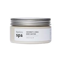 natio spa coconut & shea body butter 240g @ HORO